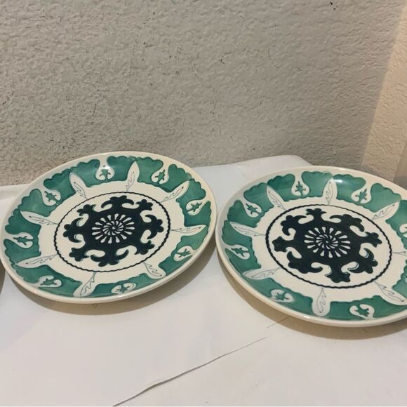 THRESHOLD Stoneware TARGET "KEIRA" Plates 8.5” Set Of 3 G18 - Picture 3 of 9